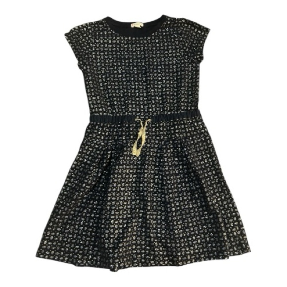Crewcuts Girls’ Metallic Dot Dress – Size 12 - Picture 1 of 5
